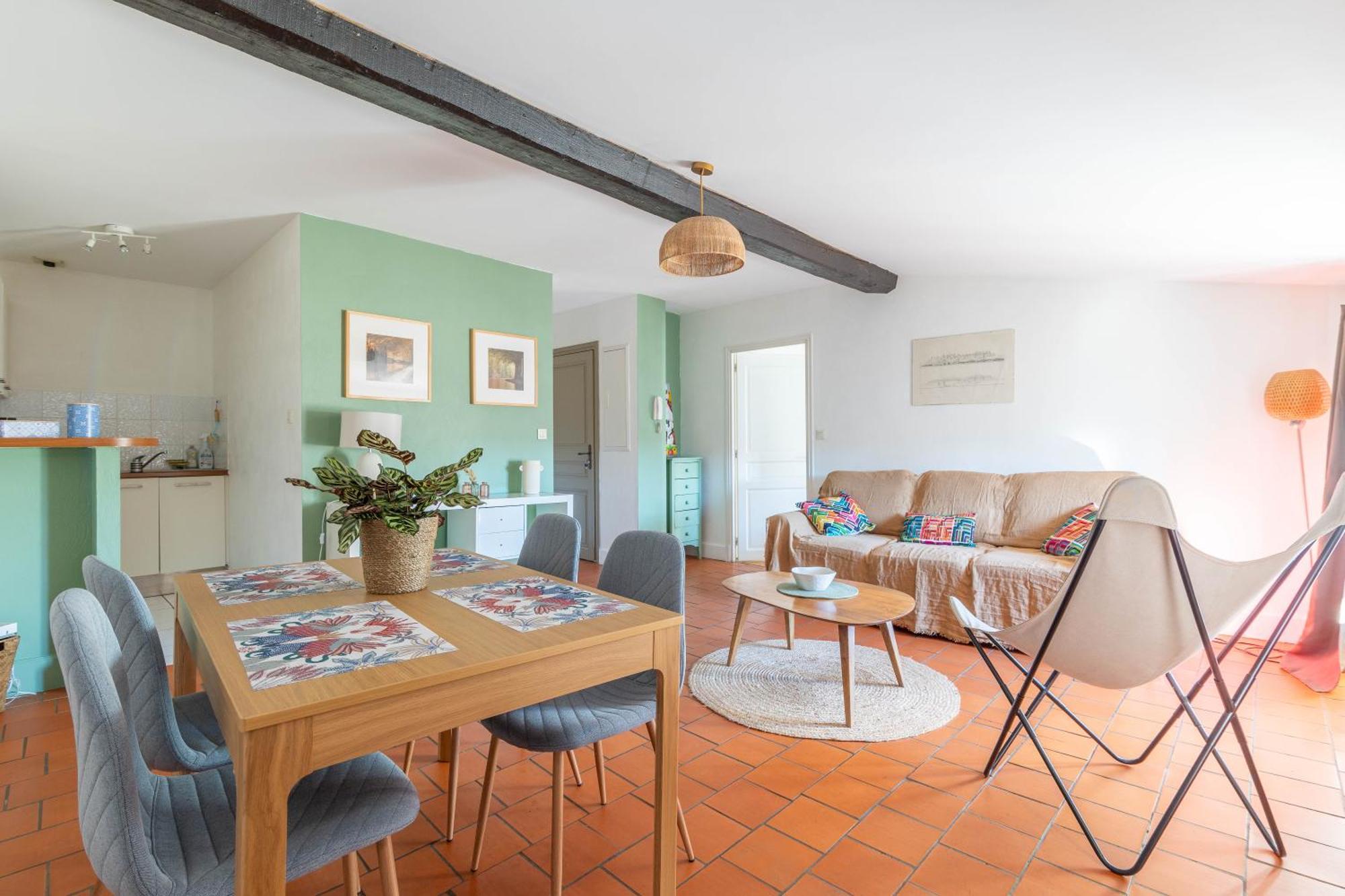 Bel Appartement Avec Cour Au Coeur De La Bastide Каркассон Экстерьер фото