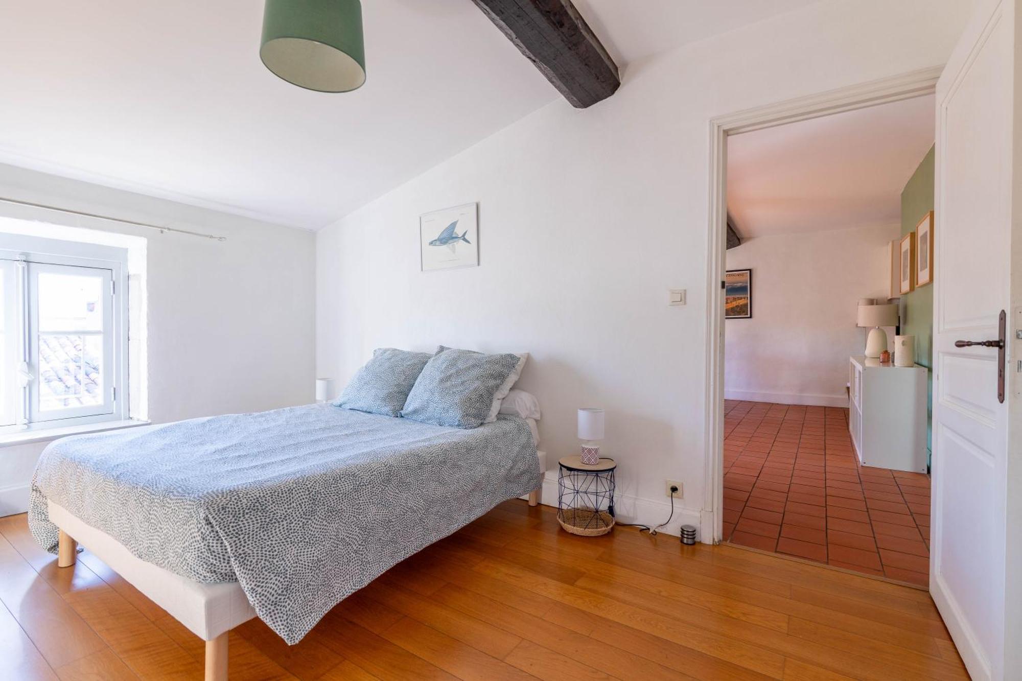 Bel Appartement Avec Cour Au Coeur De La Bastide Каркассон Экстерьер фото