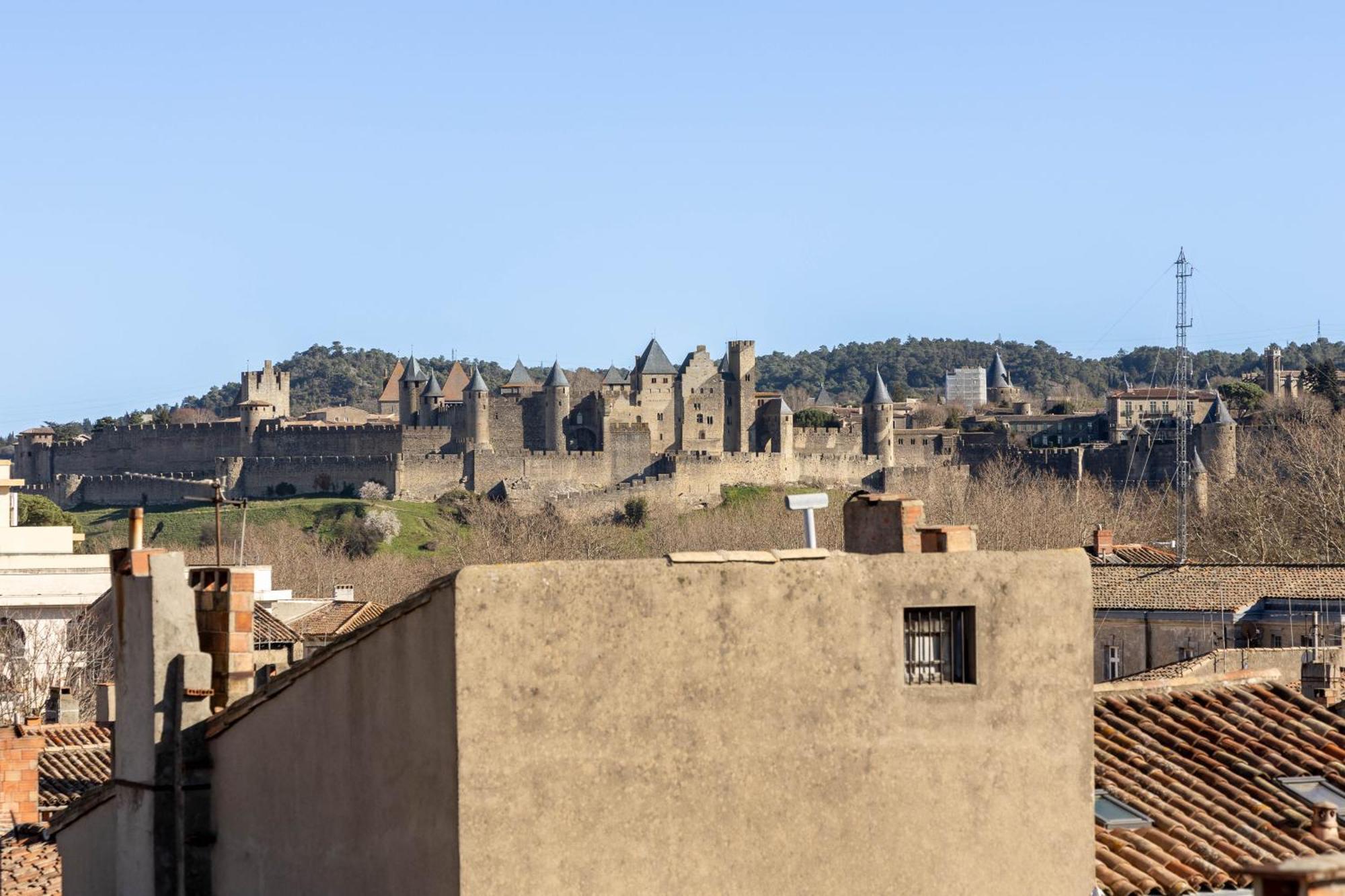 Bel Appartement Avec Cour Au Coeur De La Bastide Каркассон Экстерьер фото